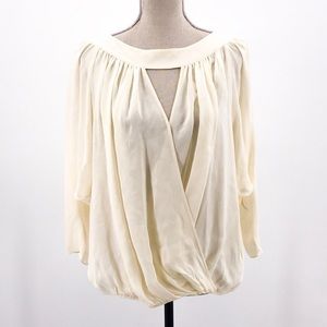 Parker Silk Choker Blouse - NWOT